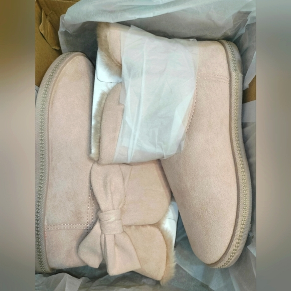 Skechers Womens Cozy Campfire-Staying In Bootie Slippers Size 5 Light Pink - Picture 8 of 10